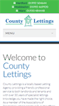 Mobile Screenshot of countylettings.com